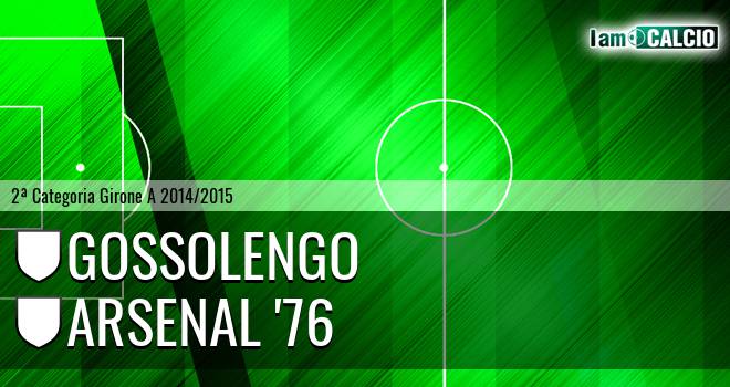 Gossolengo - Arsenal '76