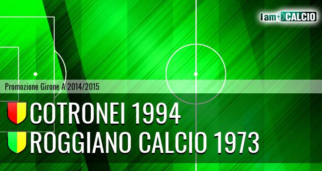 Cotronei 1994 - Roggiano Calcio 1973