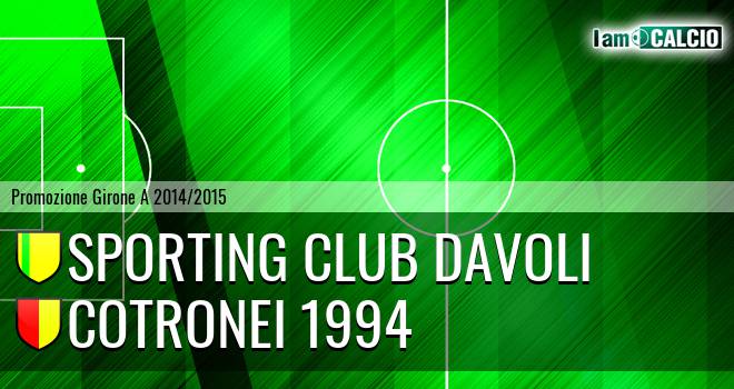 Sporting Club Davoli - Cotronei 1994