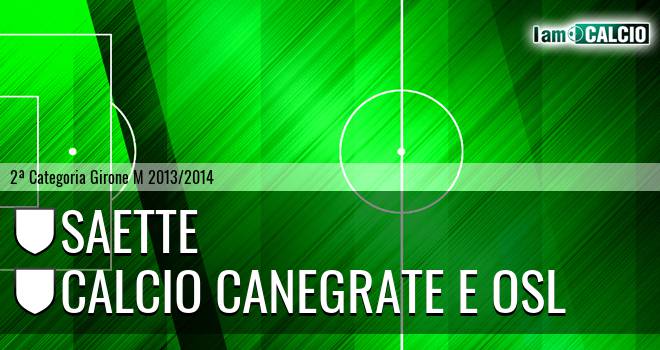 Saette - Calcio Canegrate e Osl