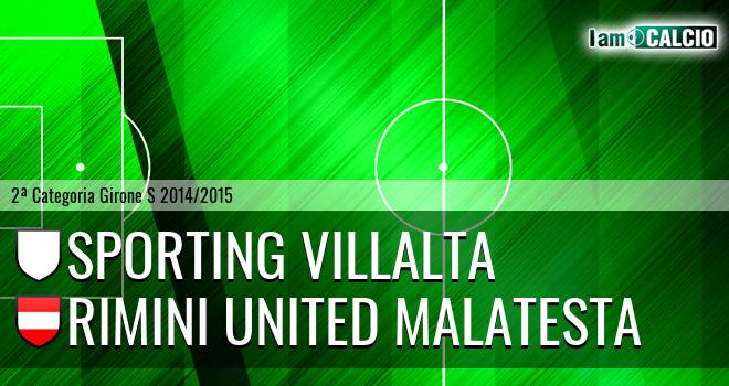 Sporting Villalta - Rimini United Malatesta