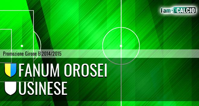 Fanum Orosei - Usinese