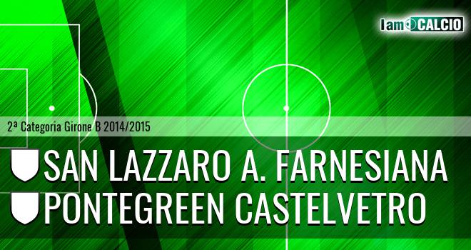 San Lazzaro A. Farnesiana - Pontegreen Castelvetro