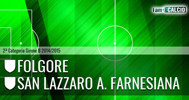 Folgore - San Lazzaro A. Farnesiana