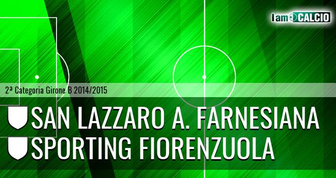 San Lazzaro A. Farnesiana - Sporting Fiorenzuola