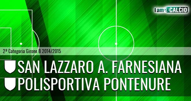 San Lazzaro A. Farnesiana - Polisportiva Pontenure