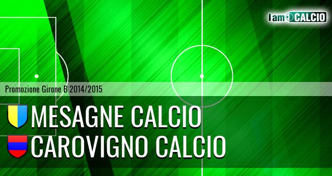 Mesagne Calcio - Real Carovigno