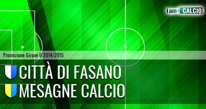 Citta' di Fasano - Mesagne Calcio