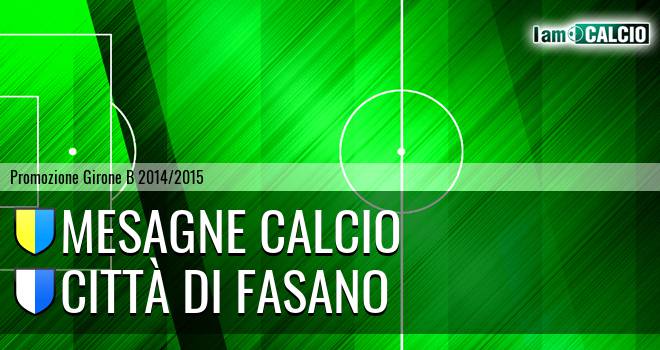 Mesagne Calcio - Citta' di Fasano