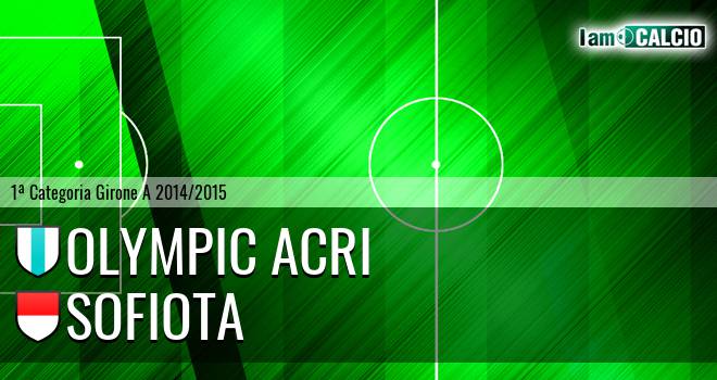 Olympic Acri - Sofiota