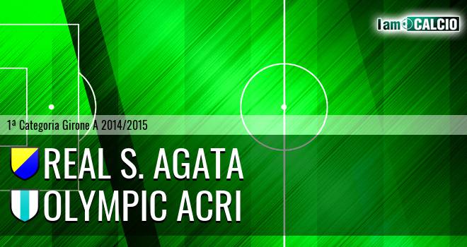 Real Sant'Agata - Olympic Acri