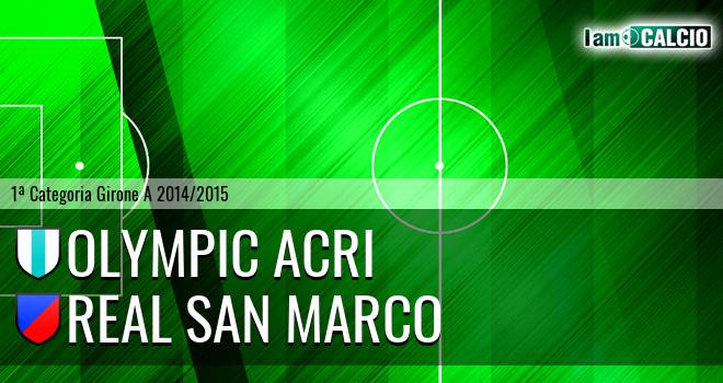 Olympic Acri - San Marco