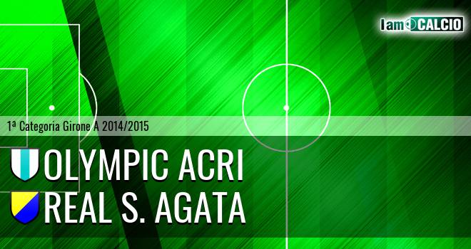 Olympic Acri - Real Sant'Agata