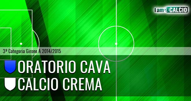 Oratorio Cava - Calcio Crema