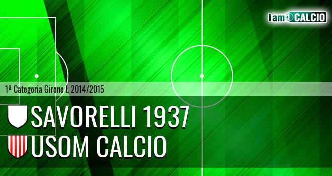 Savorelli 1937 - Usom Calcio