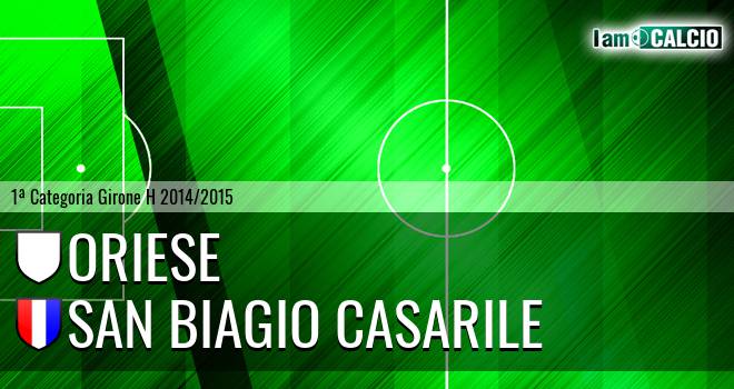 Oriese - San Biagio Casarile