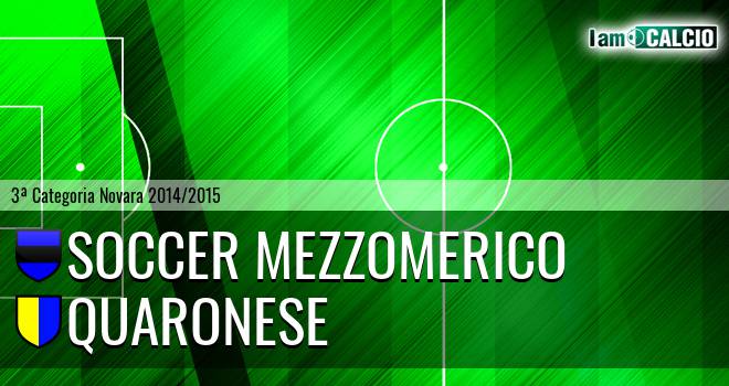 Soccer Mezzomerico - Quaronese