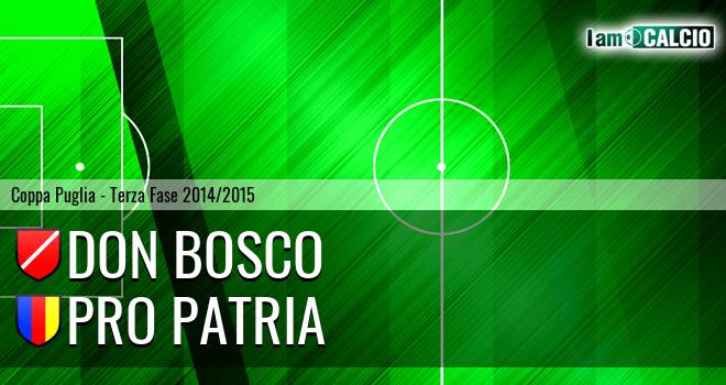 Don Bosco - Pro Patria