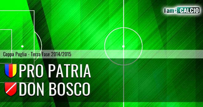 Pro Patria - Don Bosco