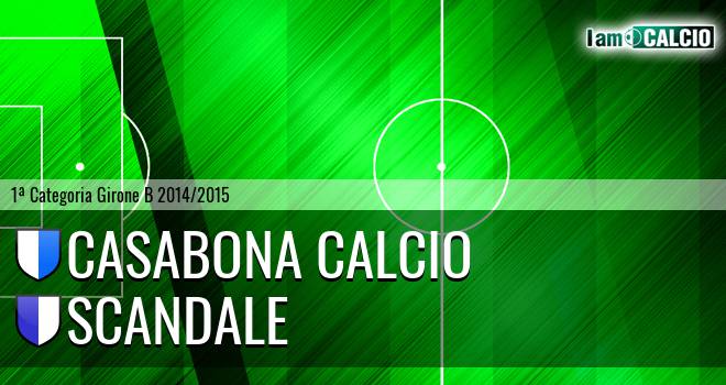 Casabona Calcio - Scandale