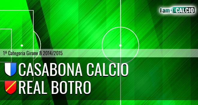 Casabona Calcio - Real Botro