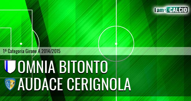 Bitonto Calcio - Audace Cerignola