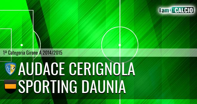 Audace Cerignola - Sporting Daunia