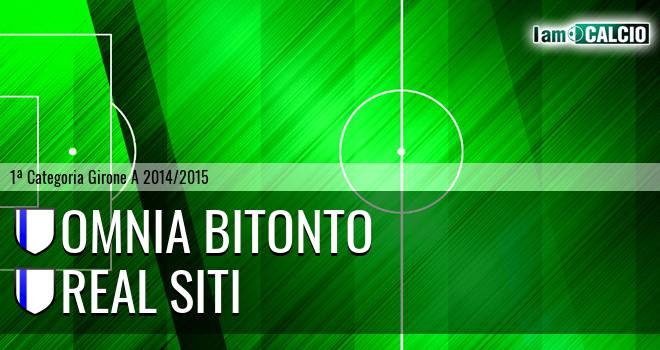 Bitonto Calcio - Real Siti