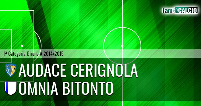 Audace Cerignola - Bitonto Calcio