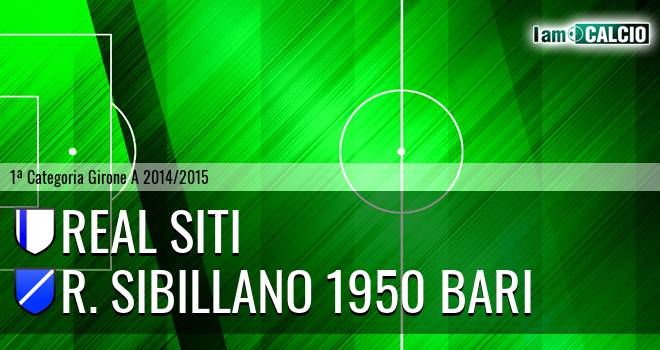 Real Siti - R. Sibillano 1950 Bari