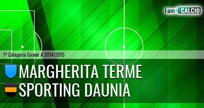 Margherita Terme - Sporting Daunia