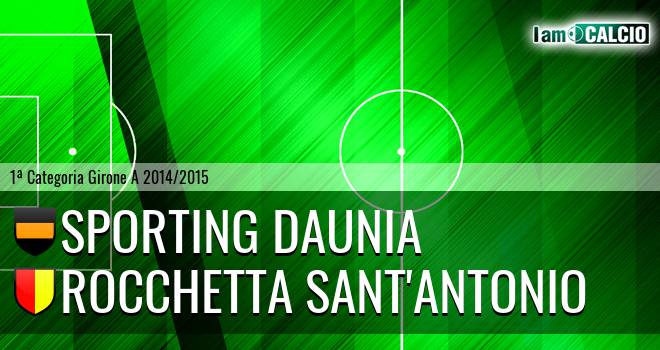 Sporting Daunia - Rocchetta Sant'Antonio