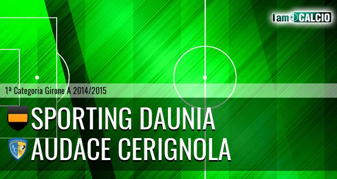 Sporting Daunia - Audace Cerignola