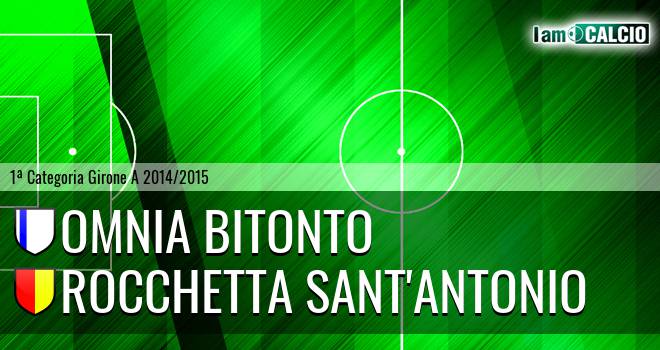 Bitonto Calcio - Rocchetta Sant'Antonio