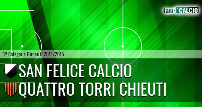 San Felice Calcio - Quattro Torri Chieuti