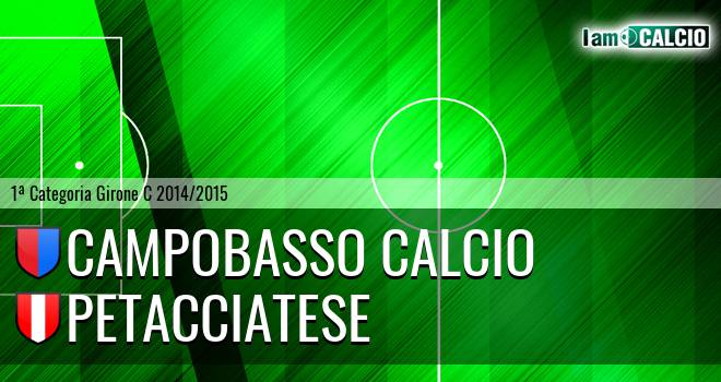 Campobasso Calcio - Petacciatese