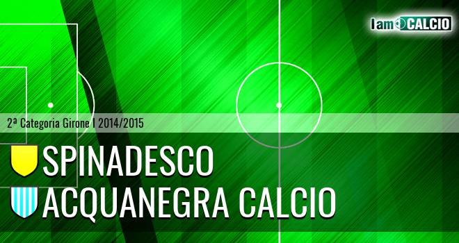 Spinadesco - Acquanegra calcio