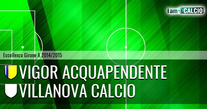 Vigor Acquapendente - Villanova Calcio