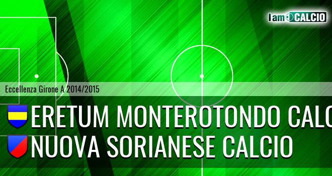 Eretum Monterotondo Calcio - Nuova Sorianese Calcio