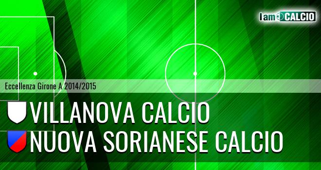 Villanova Calcio - Nuova Sorianese Calcio