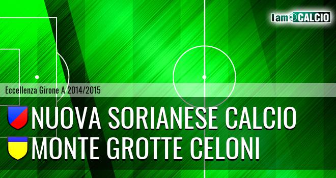 Nuova Sorianese Calcio - Monte Grotte Celoni