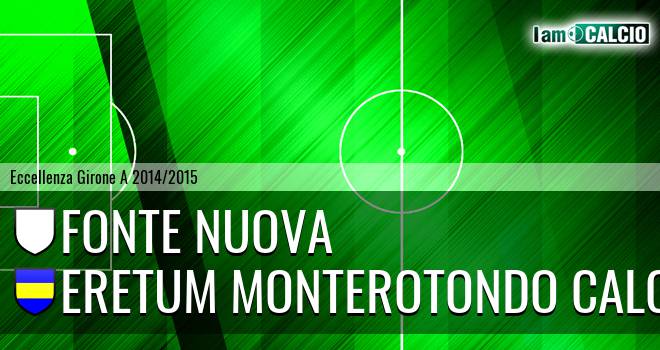 Fonte Nuova - Eretum Monterotondo Calcio