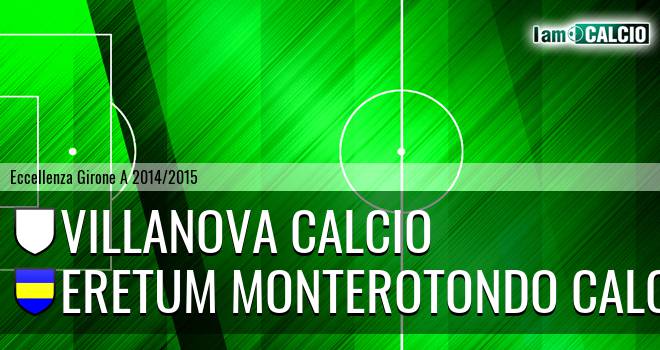 Villanova Calcio - Eretum Monterotondo Calcio