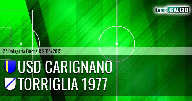 USD Carignano - Torriglia 1977