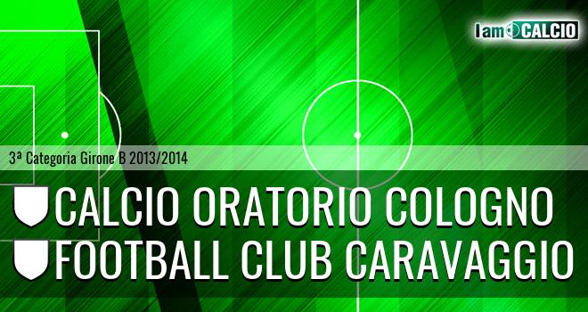 Calcio oratorio Cologno - Football club Caravaggio