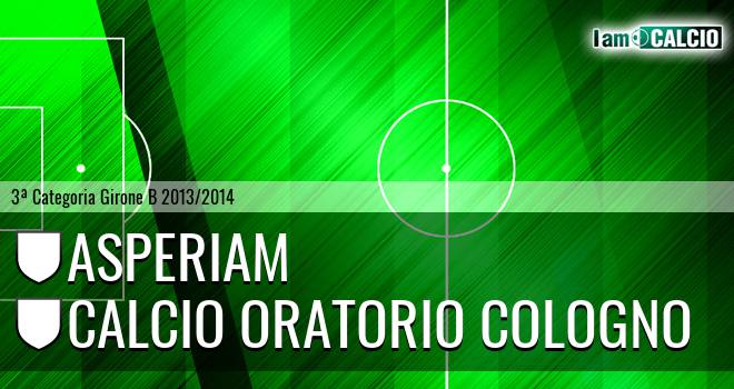 Asperiam - Calcio oratorio Cologno