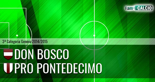 Don Bosco - Pro Pontedecimo