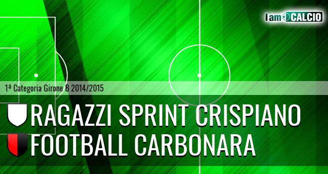 Ragazzi Sprint Crispiano - Football Carbonara