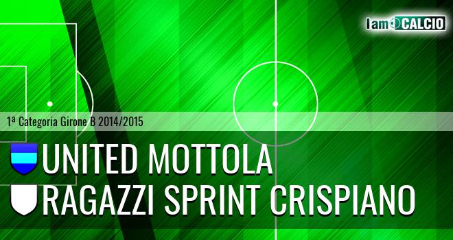 United Mottola - Ragazzi Sprint Crispiano