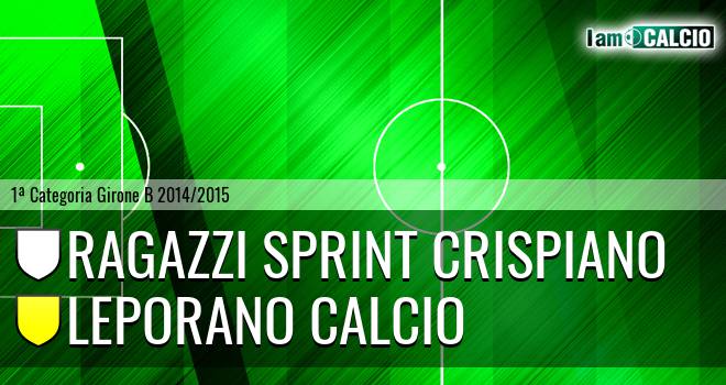 Ragazzi Sprint Crispiano - Leporano Calcio